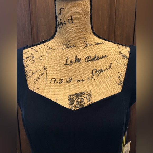 CeCe Meadow Monet Caviar (Navy) Dress - Size 6 NWT - Picture 3 of 9